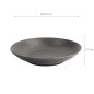 Preview: Ø25.2x4.7cm Yuzu Black Deep Rice Plate at g-HoReCa (picture 6 of 6)