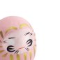 Preview: TDS, Daruma, Dekoration, Rosa, Ø 4 cm - Art Nr: 20709