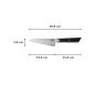 Preview: Petty-Bunka-Messer Kotai (Allzweckmesser) mit Bambusbox, Klinge 13,5 cm, Art.-Nr. 20850