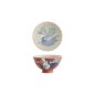Preview: Tokyo Design Studio Reisschale Kawaii Crane Rot, Porzellan, Ø 11,5 × 6 cm, 300 ml