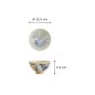 Preview: Rice Bowl Kawaii Crane Yellow, Porcelain, Ø 11.5 × 6 cm, 300 ml, Item No. 20979