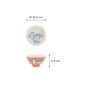 Preview: Rice Bowl, Kawaii Tiger, Red, Ø 11.5 x 6 cm, 300ml - Item No: 20982