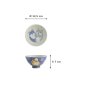 Preview: Rice Bowl Kawaii Shiba-Dog Blue, Porcelain, Ø 12.5 × 7 cm, 350 ml, Item No. 20986
