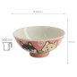 Preview: TDS, Reis-Schale, Kawaii-Shiba-Dog, Rosa, Ø 14,5x6,5cm 500ml - Art Nr: 20987