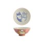 Preview: Tokyo Design Studio Reisschale Kawaii Shiba-Dog Rosa, Porzellan, Ø 14,5 × 6,5 cm, 500 ml