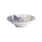 Preview: Ramen Bowl Hokusai Blue/White, Porcelain, Ø 24 × 7.5 cm, Item No. 21209
