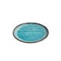 Preview: Teller Yamasaku Blau, Steingut, Ø 16,5 × 1,5 cm, Art.-Nr. 21326