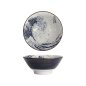 Preview: Tokyo Design Studio Ramenschale Hokusai Blau/Weiß, Porzellan, Ø 17 × 8 cm