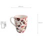 Preview: TDS, Kawaii Lucky Cat Mug W/Giftbox Cat/Sushi, 8.5x10.2cm, 380 ml, Item No. 21530
