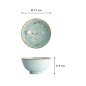 Preview: Reisschale Light Blue Sakura, Porzellan, Ø 17 × 9 cm, 900 ml, Art.-Nr. 21589