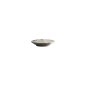 Preview: Round Plate Oboro Yamakage Black/Brown/White, Ceramic, Ø 9.8 × 1.7 cm, Item No. 21619