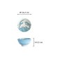 Preview: Reisschale Seafood Krabbe Hellblau, Porzellan, Ø 11,2 × 6,2 cm, 300 ml, Art.-Nr. 21931