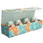 Preview: Tokyo Design Studio Mug Set Kawaii Goldfish Multicolour in Gift Box, 4 pcs., Porcelain, Ø 7 × 8 cm, 170 ml