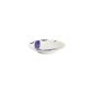Preview: Plate Kawaii Crab Blue/White, Porcelain, Ø 13.7 × 2.4 cm, Item No. 22126