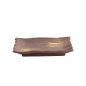 Preview: TDS, Plate, Brown/White, 15.5x11x2.5cm - Item No. 22231