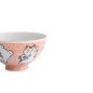 Preview: Reisschale Kawaii Karakusa Lucky Cat Orange, Porzellan, Ø 11,5 × 6 cm, 300 ml, Art.-Nr. 22251