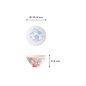 Preview: Reisschale Kawaii Karakusa Lucky Cat Orange, Porzellan, Ø 11,5 × 6 cm, 300 ml, Art.-Nr. 22251