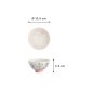 Preview: Reisschale Kawaii Funny Cat Rosa, Porzellan, Ø 11,5 × 6 cm, 300 ml, Art.-Nr. 22256