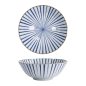 Preview: Tokyo Design Studio Ramen Bowl Natsu Tokusa Blue/White, Porcelain, Ø 21 × 7.8 cm, 1 l