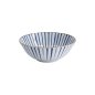 Preview: Ramen Bowl Natsu Tokusa Blue/White, Porcelain, Ø 21 × 7.8 cm, 1 l, Item No. 22328