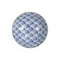 Preview: Ramen Bowl Natsu Nami Blue/White, Porcelain, Ø 21 × 7.8 cm, 1 l, Item No. 22337
