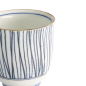 Preview: Teetasse, Blau/Weiß, Ø 8x7,9cm, Art.-Nr. 22458