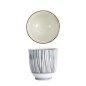 Preview: Tokyo Design Studio Tea cup, Blue/White, Ø 8x7.9cm