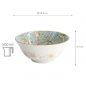 Preview: TDS, Tayo-Schale, Crane Light Blue, Ø 15,2 x 6,7 cm 500 ml, Art.-Nr. 22593