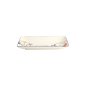 Preview: Sushi Plate Kawaii Lucky Cat White/Red, Porcelain, 21 × 13.5 cm, Item No. 22660