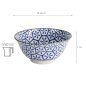 Preview: TDS, Rice Bowl, Mixed Bowls Kristal, Ø 15x7cm 550ml - Item No: 2282