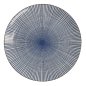 Preview: Teller Sendan Tokusa Blau/Weiß, Porzellan, Ø 25 × 3 cm, Art.-Nr. 2569
