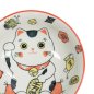 Preview: TDS, Ramen Schale, Kawaii Lucky Cat Neko, Rot, Ø 20,8x8 cm, 1000ml - Art Nr: 33011