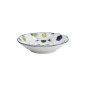 Preview: Pasta Plate Kawaii Lucky Cat Neko Blue, Porcelain, Ø 21 × 5 cm, Item No. 33012