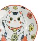 Preview: TDS, Pasta Teller, Kawaii Lucky Cat Neko, Rot, Ø 21x5cm, Art.-Nr. 33013