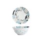 Preview: Tokyo Design Studio Tayo-Schale Kawaii Animal Blau, Porzellan, Ø 15,2 × 6,7 cm, 500 ml