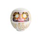 Preview: TDS, Daruma, Dekoration, Weiß, Ø 12 cm - Art Nr: 33044