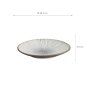 Preview: TDS, Runder Teller, Satomaki Tokusa, Ø 16,7x2,5cm, Art.-Nr. 33177