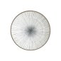 Preview: Deep Plate Satomaki Tokusa Brown/White, Porcelain, Ø 23 × 5 cm, Item No. 33179