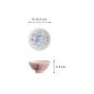 Preview: Rice Bowl Kawaii Snapper Pink, Porcelain, Ø 11.5 × 6 cm, 300 ml, Item No. 33206