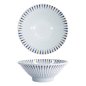 Preview: Tokyo Design Studio Ramen Bowl Tokusa White, Melamine, Ø 21.7 × 8.3 cm, 1.2 l