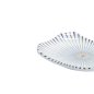 Preview: Sushi Plate Tokusa White, Melamine, 15.8 × 11.5 × 2.3 cm, Item No. 33276