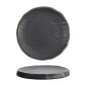 Preview: Tokyo Design Studio Runder Teller Iwate Black Rock, Melamin, Ø 23 × 2 cm