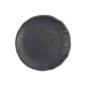 Preview: Runder Teller Iwate Black Rock, Melamin, Ø 23 × 2 cm, Art.-Nr. 33278