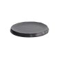 Preview: Runder Teller Iwate Black Rock, Melamin, Ø 23 × 2 cm, Art.-Nr. 33278