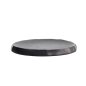 Preview: Runder Teller Iwate Black Rock, Melamin, Ø 23 × 2 cm, Art.-Nr. 33278