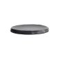 Preview: Runder Teller Iwate Black Rock, Melamin, Ø 23 × 2 cm, Art.-Nr. 33278