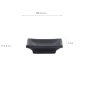 Preview: TDS, Saucen-Schale, Yuzu Black, 10x6x2,3cm , Art.-Nr. 33279