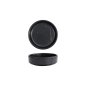 Preview: Tokyo Design Studio Plate Iwate Black, Melamine, Ø 12.7 × 4 cm