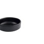 Preview: Plate Iwate Black, Melamine, Ø 12.7 × 4 cm, Item No. 33280