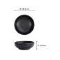 Preview: Salatschale Iwate Black, Melamin, Ø 16,4 × 5,8 cm, 700 ml, Art.-Nr. 33281